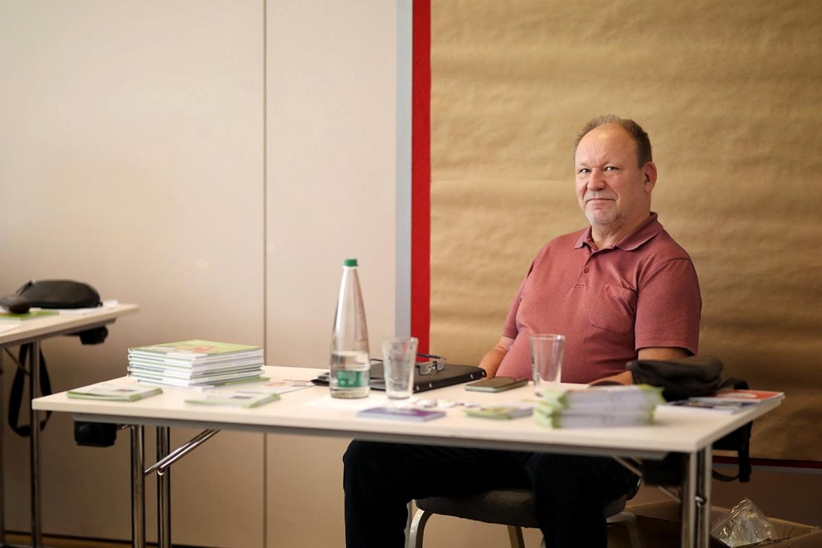 Thomas Loch, Verbandsmitglied und erster Vorsitzender des Aphasie Landesverband Bayern