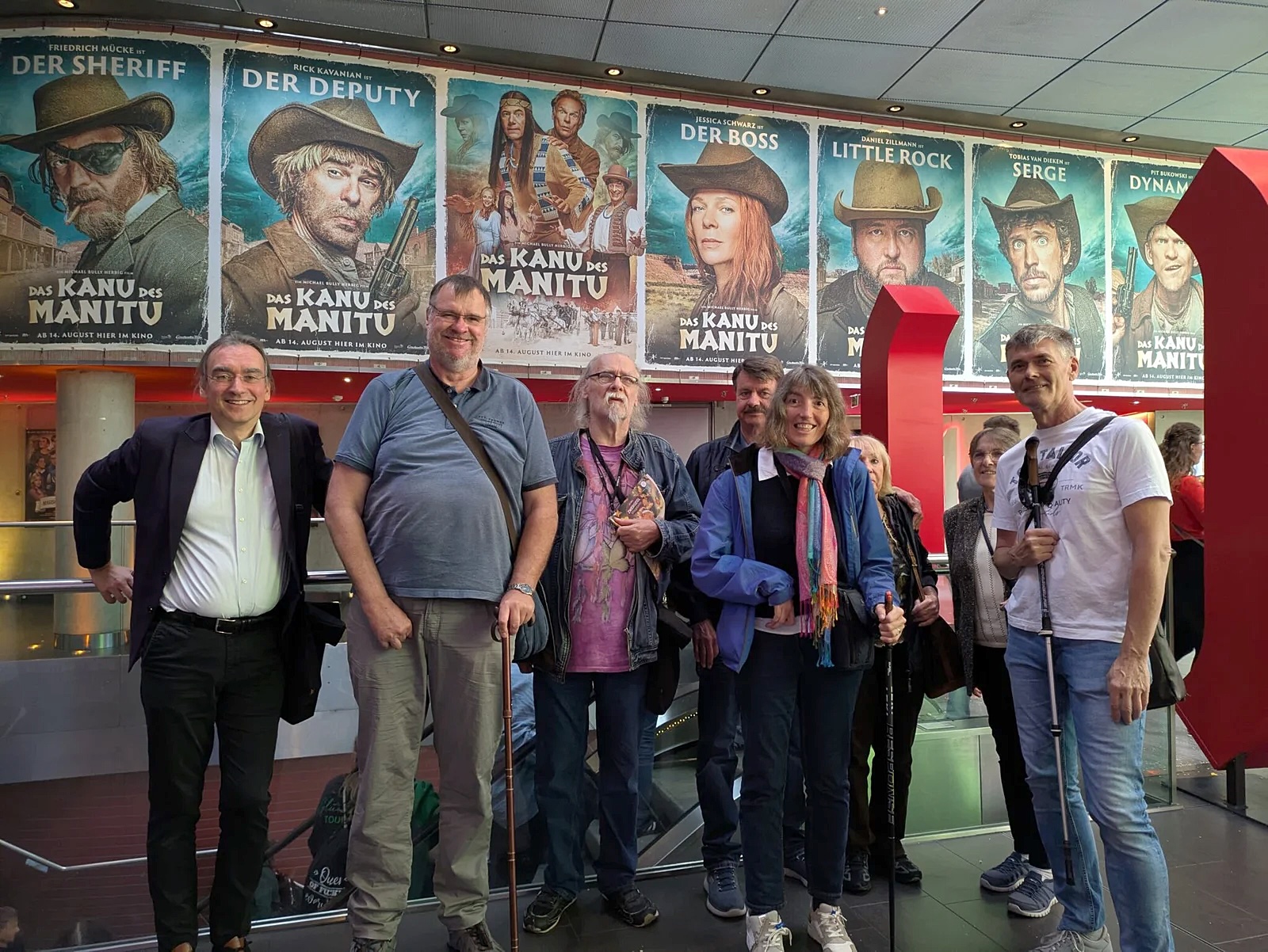 Die Vorfreude steht den Teilnehmern ins Gesicht geschrieben.