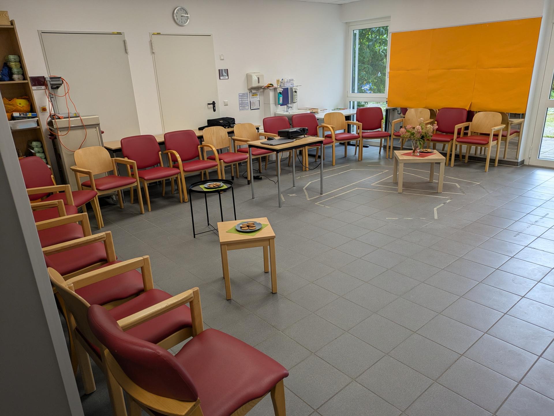 Die Räumlichkeiten der SHG Regensburg