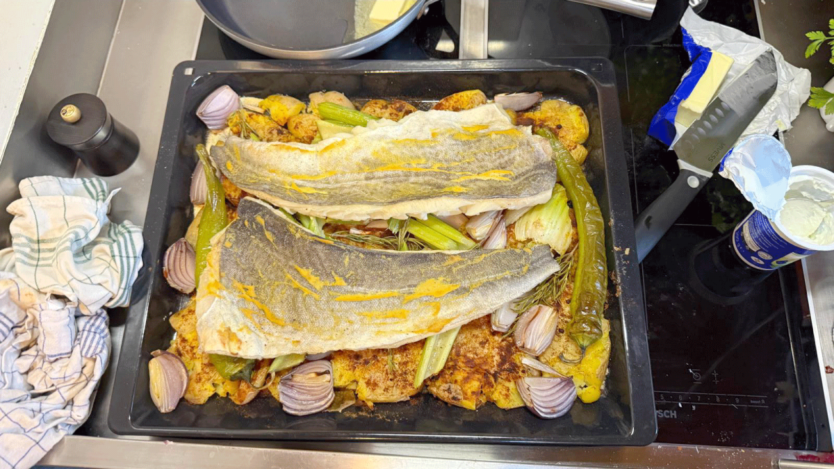 Auf dem Schiff gab es immer gutes Essen