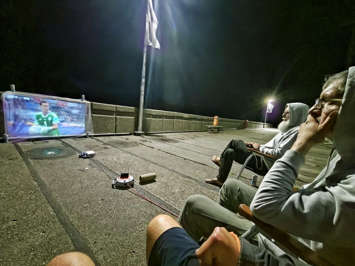 Fußballspiele konnten wir natürlich auch nicht auslassen...