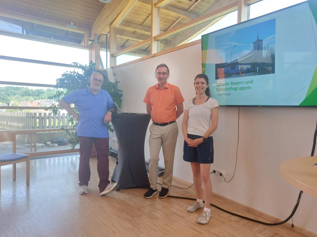 von links: Reinhold Richter, Jürgen Rudolf, Kerstin Chmelicek