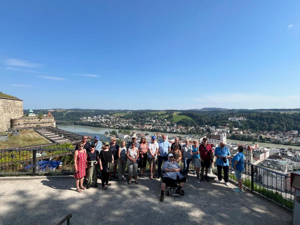 Gruppenfoto in Passau