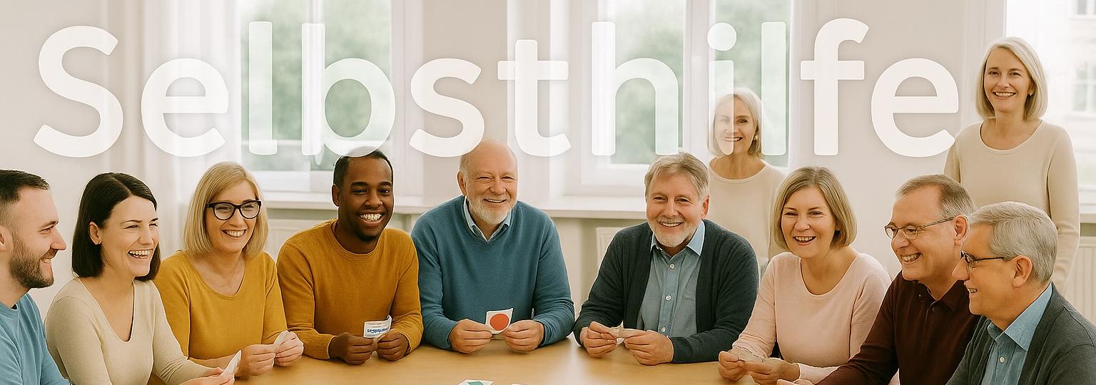 Symbolbild: Treffen im Rahmen der Selbsthilfegruppe machen Spaß und unterstützen Betroffene und Angehörige.