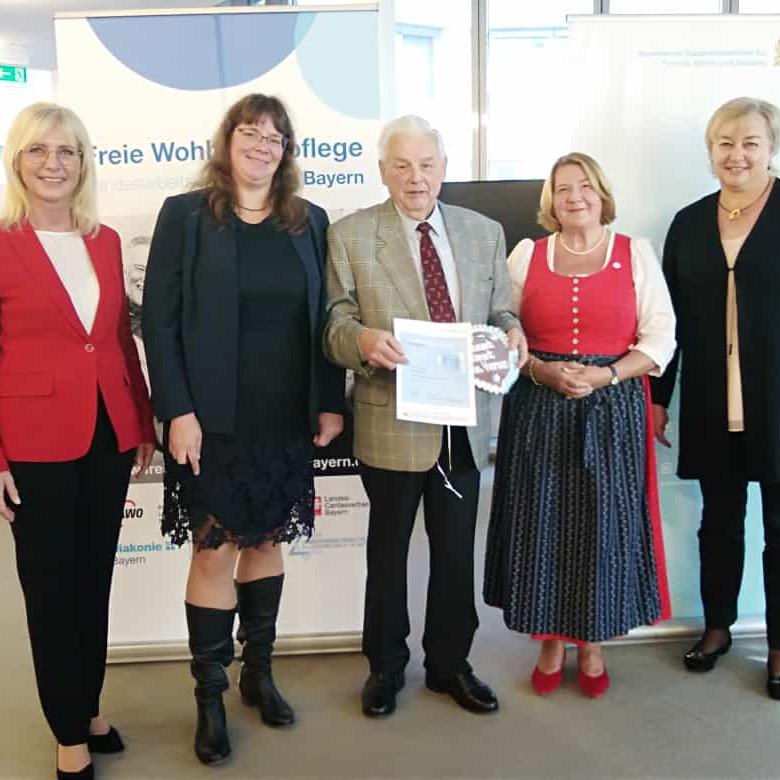 Ehrenamtsnachweis Bayern für Manfred Belusa