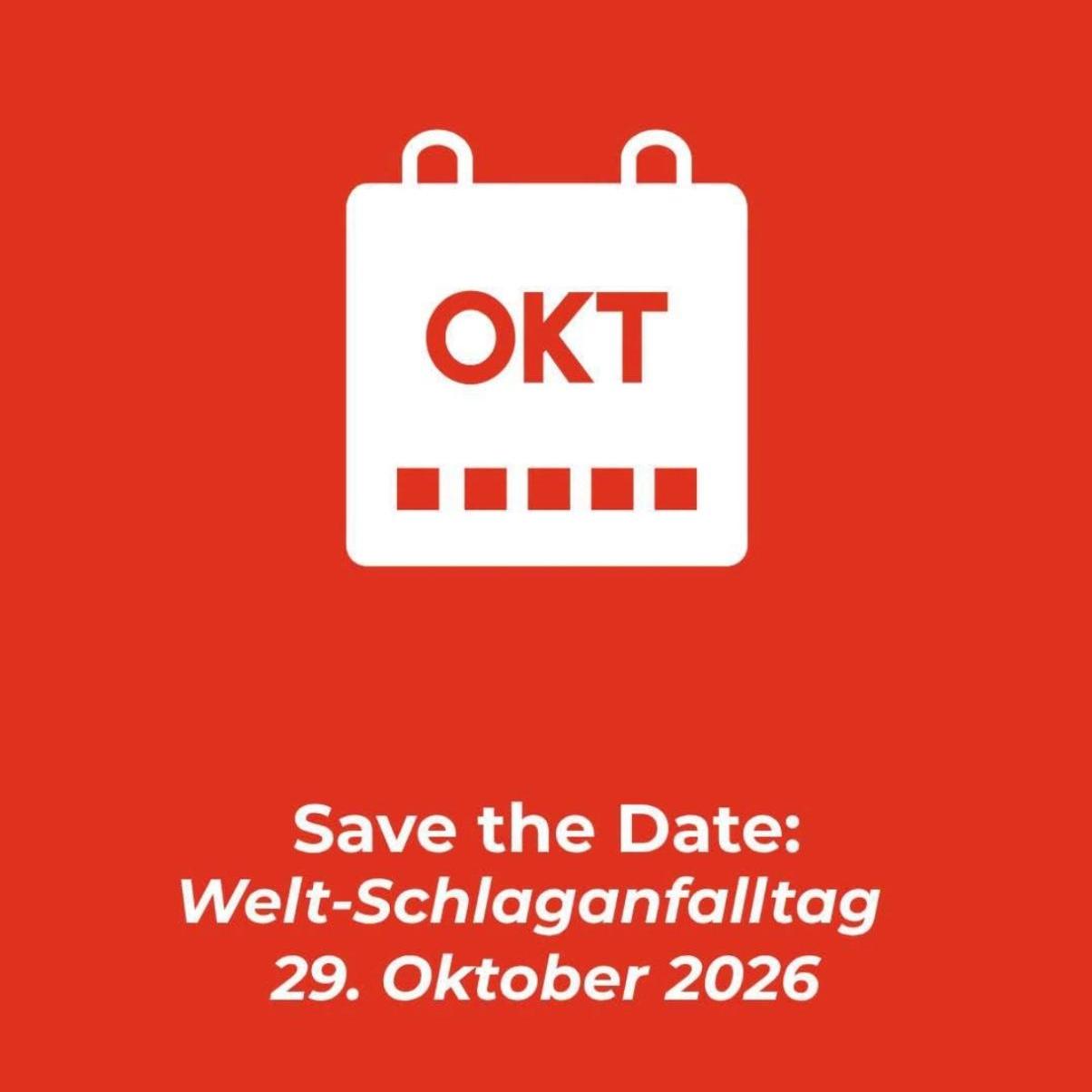 Welt-Schlaganfalltag 2026